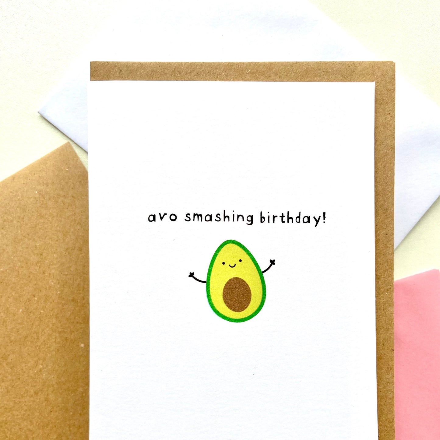 Avo Smashing Birthday Card