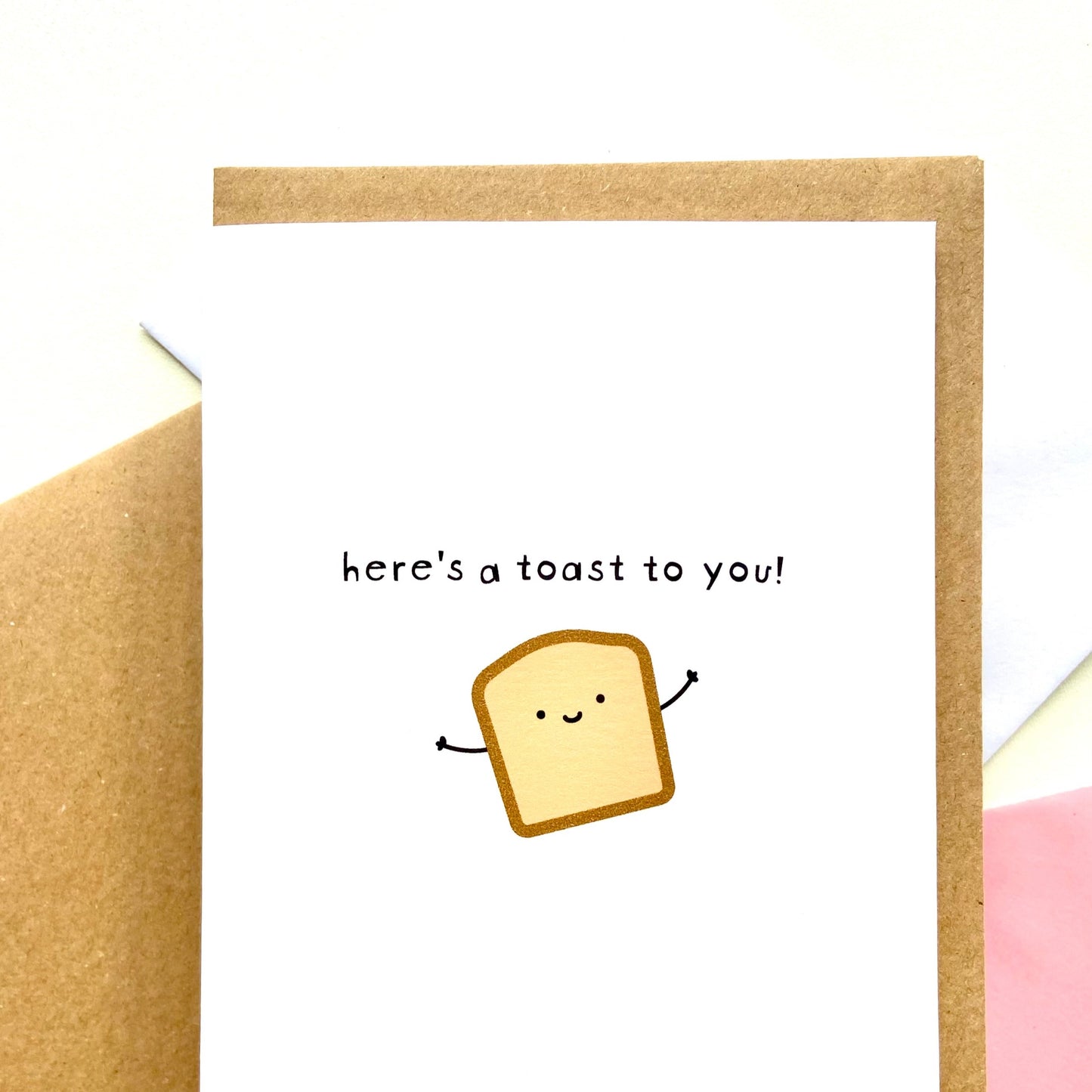 Here's A Toast To You Card