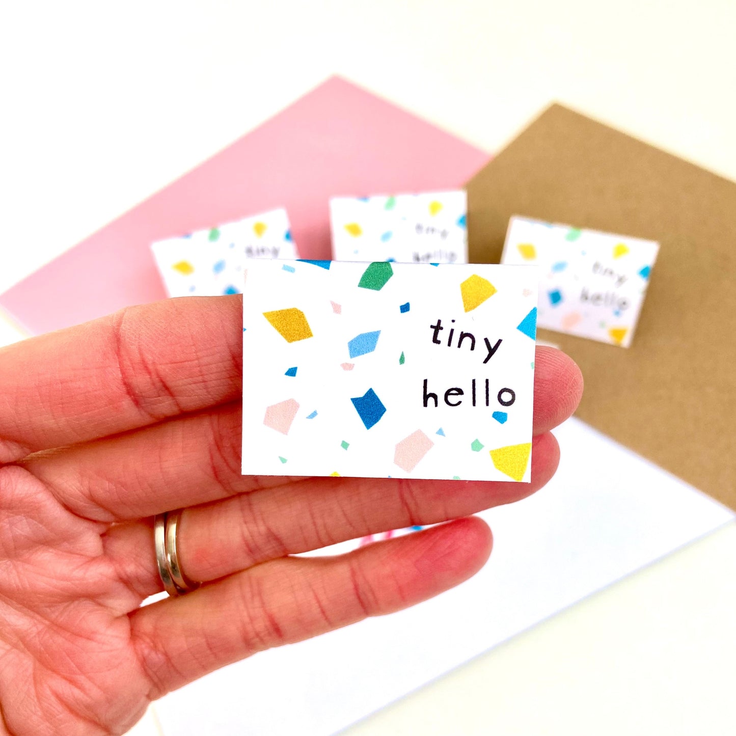 Tiny Terrazzo Notecard Set