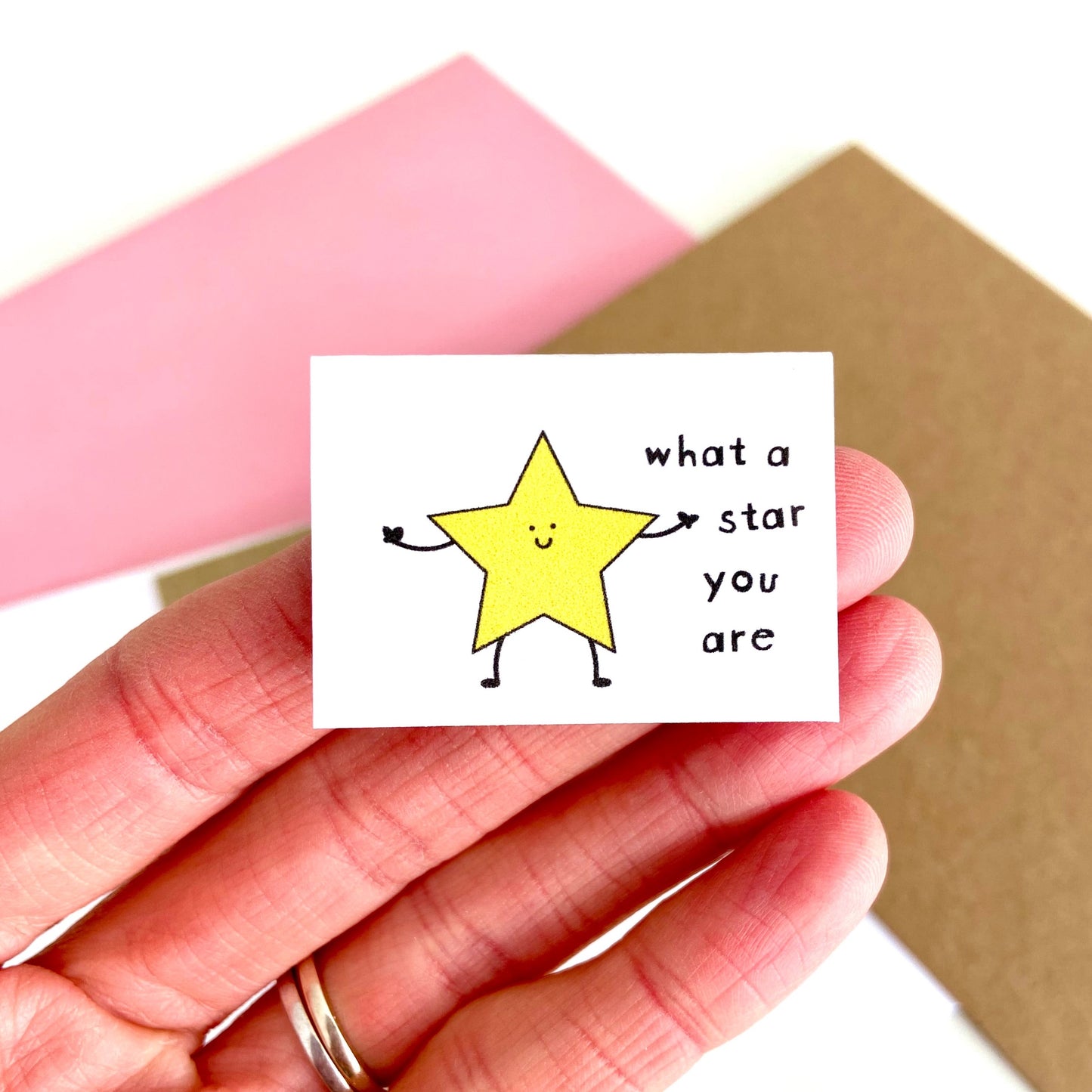 Tiny What A Star You Are Card