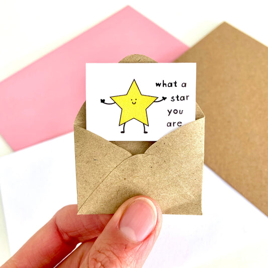 Tiny What A Star You Are Card